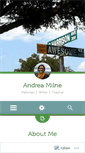 Mobile Screenshot of andreamilne.com